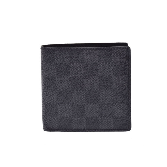 Louis Vuitton Handbags - Louis Vuitton Graphite Black Portefeuille Wallet Marco Bifold